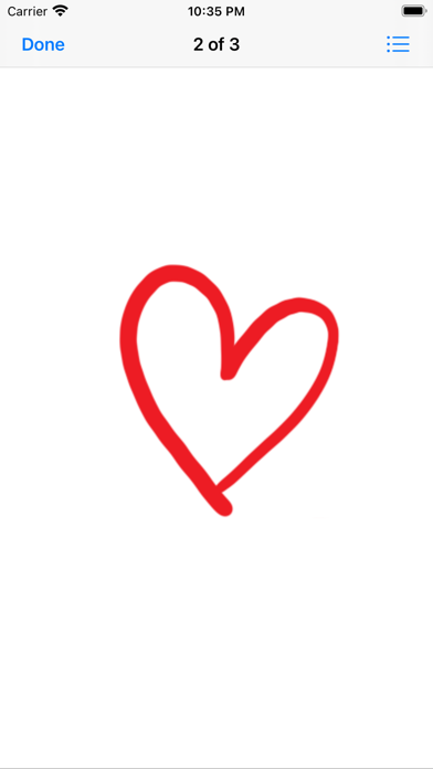 hand drawn hearts