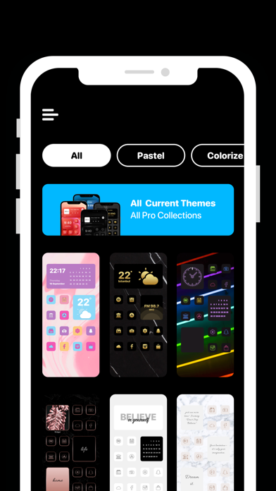 icon themes - aesthetic icon