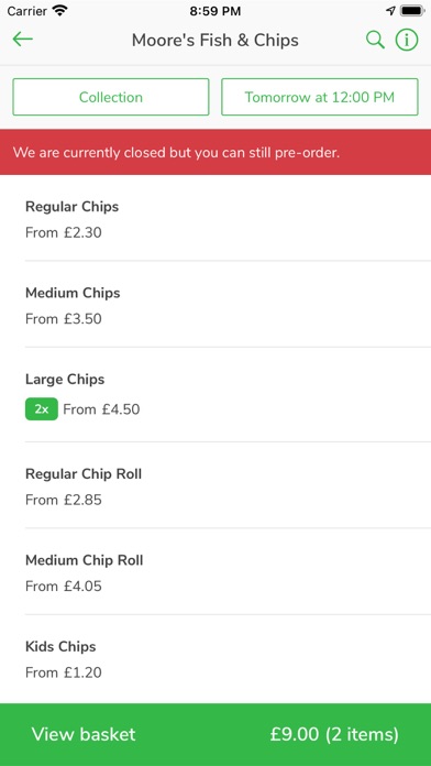 moore’s chippy &amp; scoop shack