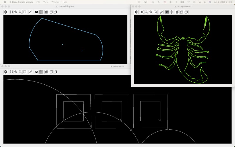 g-code simple viewer