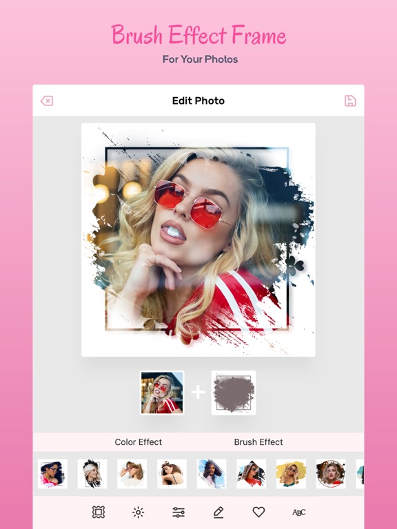 glitter photo editor
