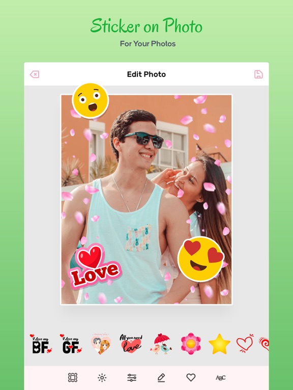 glitter photo editor