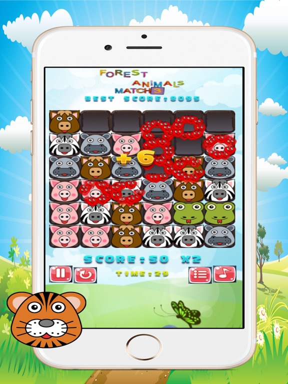 forest animals match3 - ios好玩的单机游戏 教育