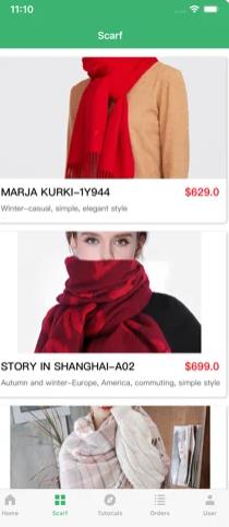 warm scarf mall