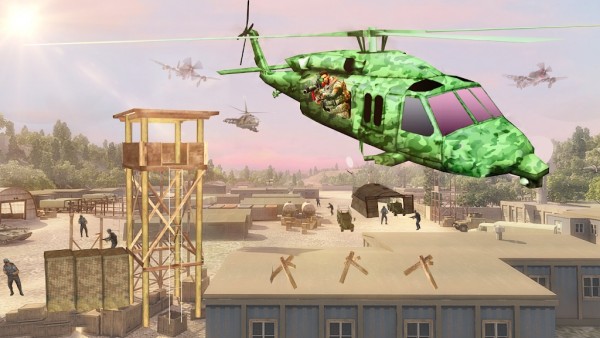 直升机打击战斗(helicopter strike battle 3d)