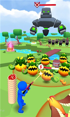 空闲射手露营地idle shooter