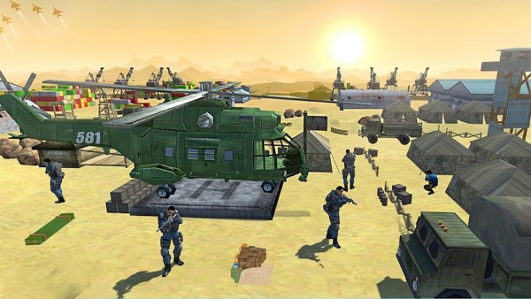 直升机打击战斗(helicopter strike battle 3d)