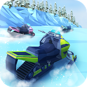 雪地摩托比赛(flippy snowmobile race)