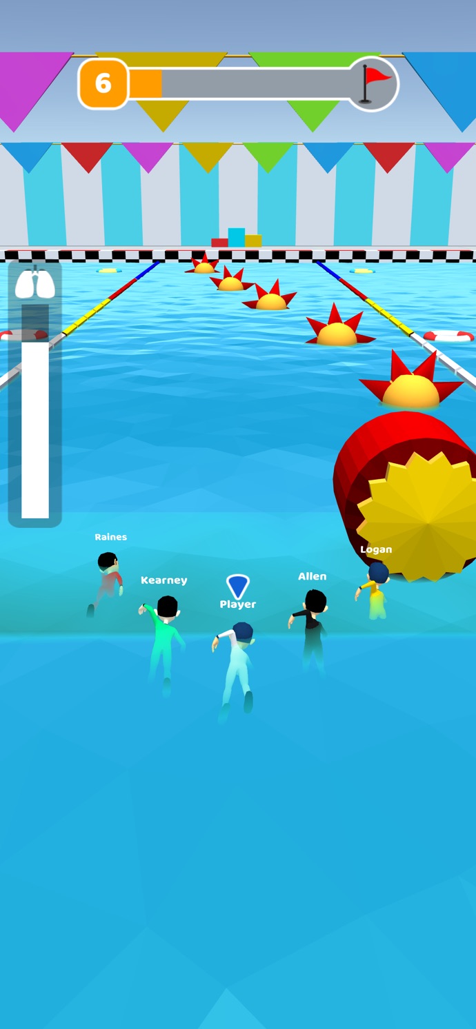 swim race 3d