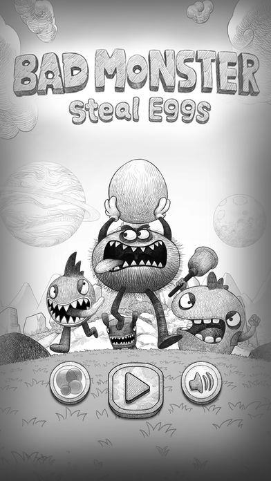 bad hungry monster