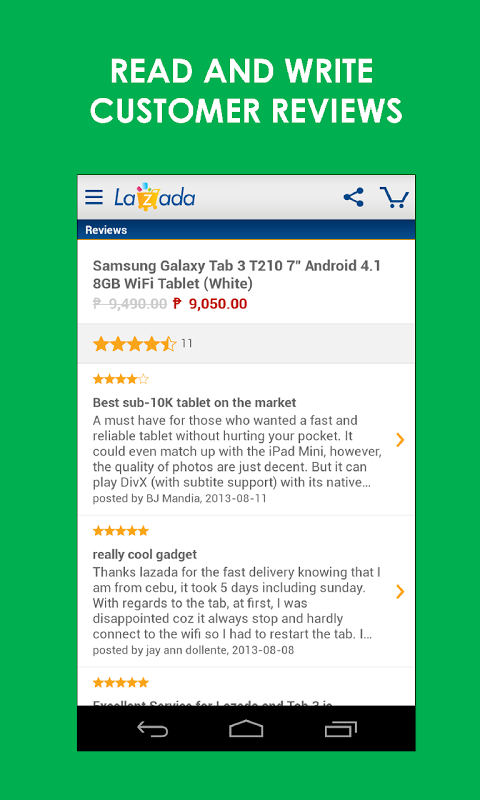 lazada 买家版